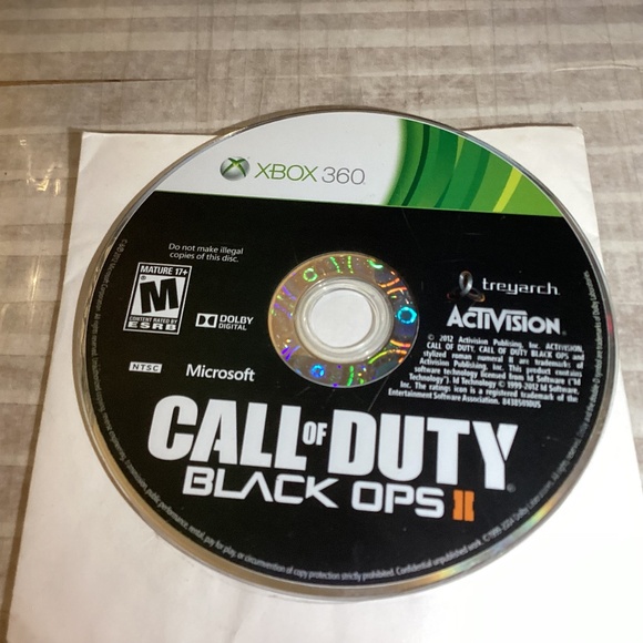 Call of Duty Black Ops II 2 for Microsoft Xbox 360 loose disc - Picture 1 of 7